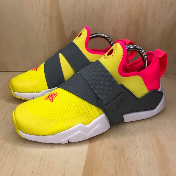 NEW Nike Huarache Extreme Racer Pink Yellow - Picture 3 of 7